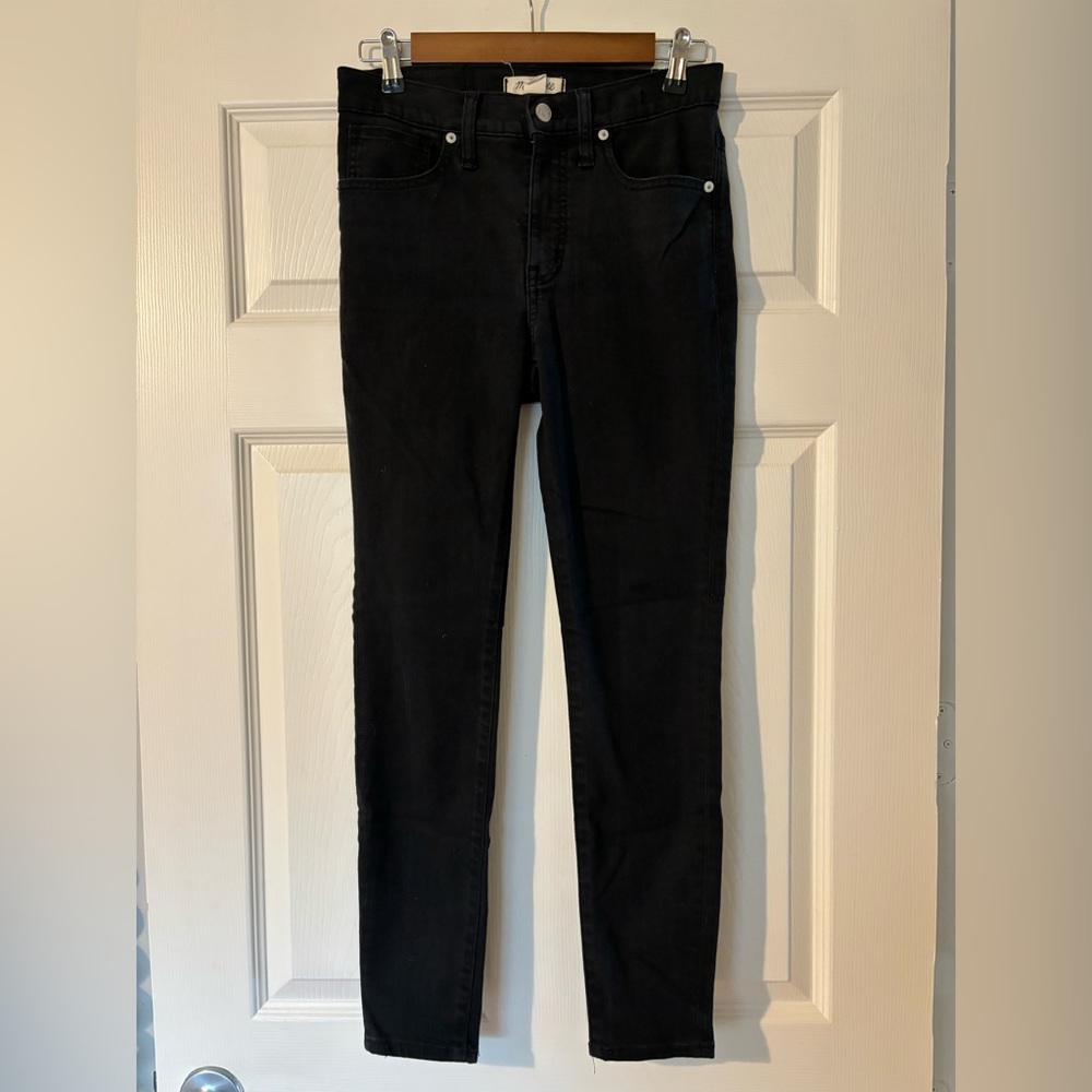 Madewell Black Jean 9” Mid Rise Skinny NWOT Size 27 or Size 4